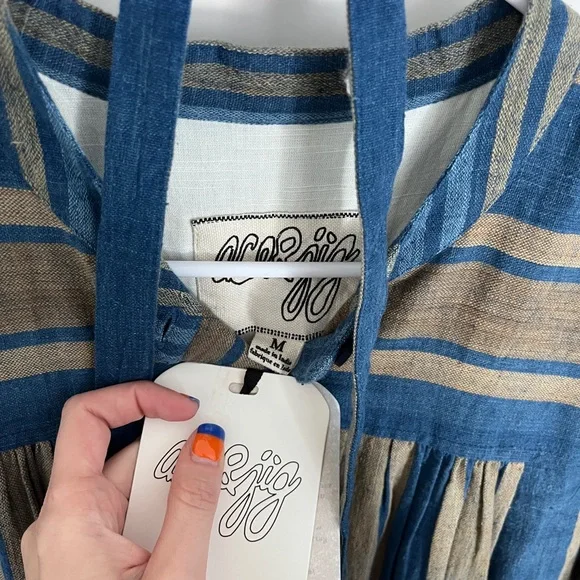 NWT: Ace and Jig River Dress in Elderberry - Picture 2 of 8